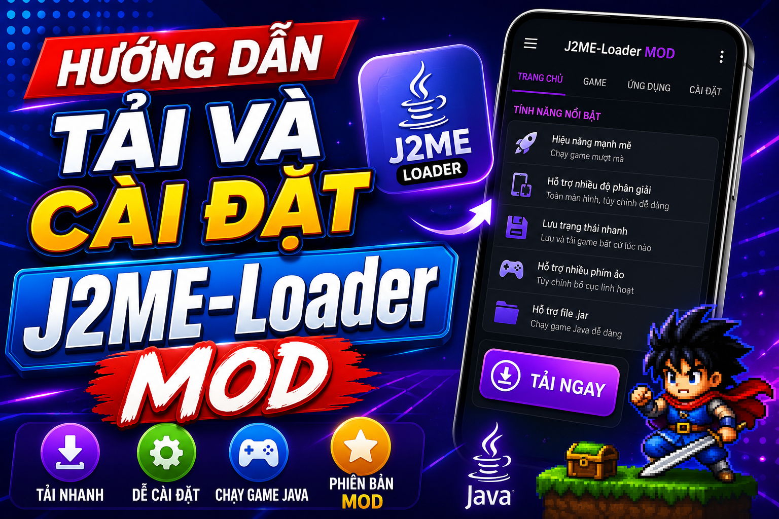 J2ME LOADER - GIẢ LẬP JAVA TRÊN ANDROID