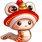 Pet rắn cute