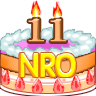 Bánh sinh nhật NRO 11 tuổi