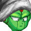 Nón Noel Xám